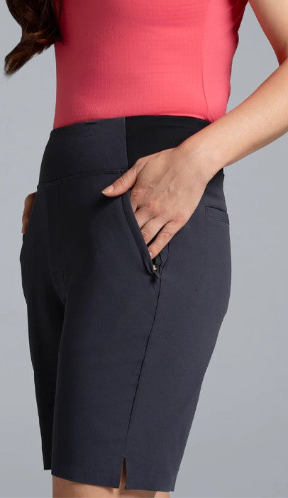 IBKUL Solid Knit Shorts 8" (Multiple Colors)
