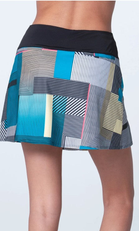 Lucky in Love STRIPE IT UP Skort 16"