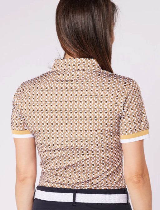 SWING OUT SISTER Jumping Beans Sunny Cap Sleeve Polo