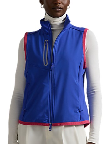 Ralph Lauren RLX Tech Terry Full-Zip Vest (Multiple Colors)