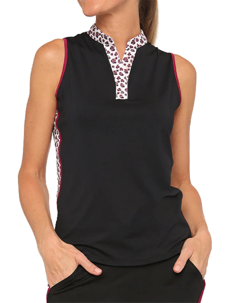Belyn Key Mama Mia Sleeveless Polo