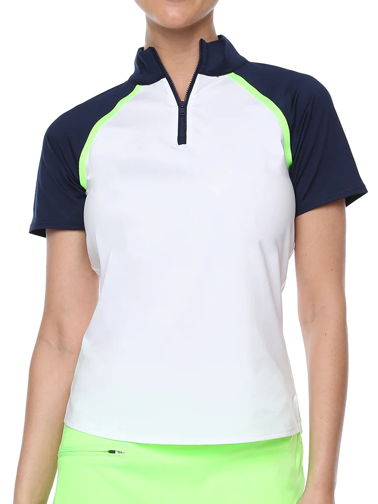 Belyn Key Empire State La Jolla Raglan Cap Sleeve