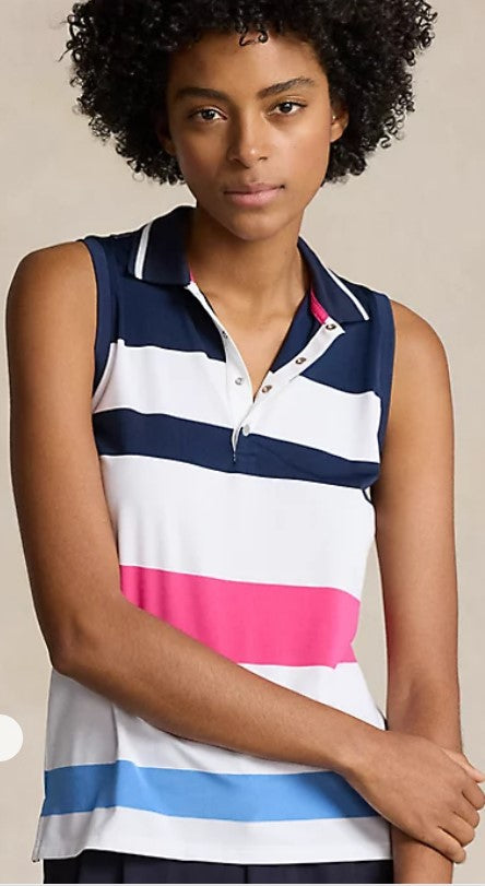 Ralph Lauren RLX Tailored Fit Sleeveless Polo Shirt