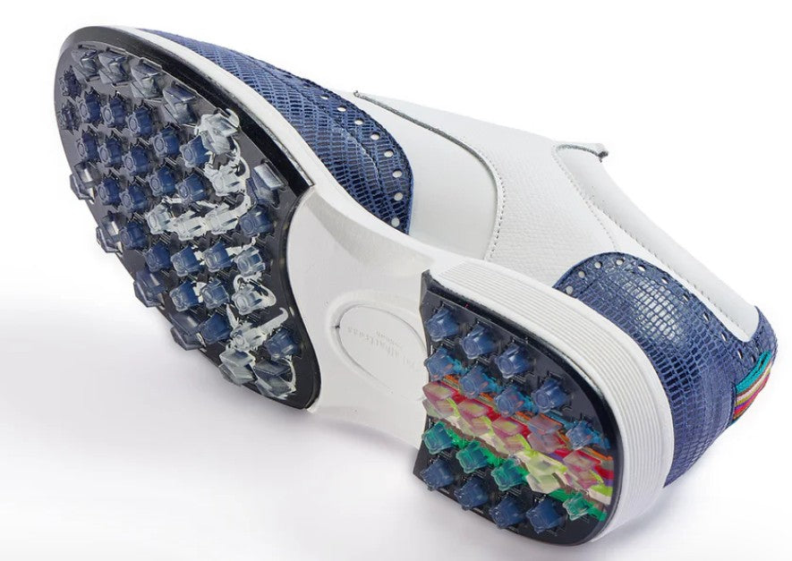 Royal Albartross Tailor in White Navy