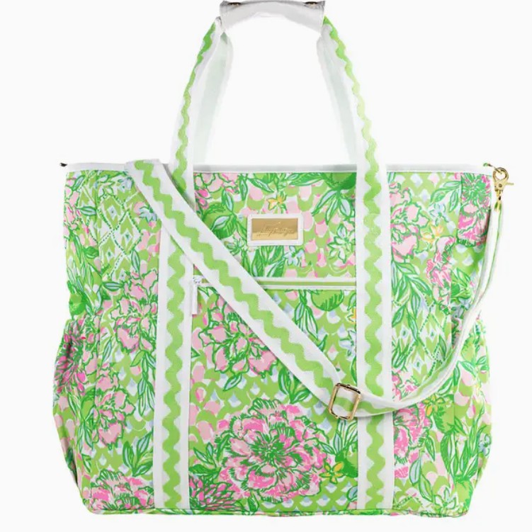LILLY PULITZER Tee Gift Accessories Cooler Bag in Lime Feeling Good