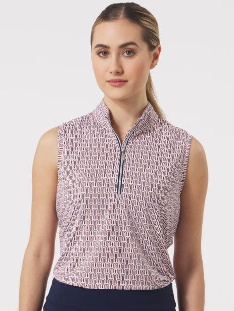 GG BLUE MODERN DESERT Tess Ice Sleeveless