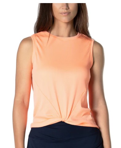 Lucky in Love Twist Front Sleeveless Tank (Multiple Colors)