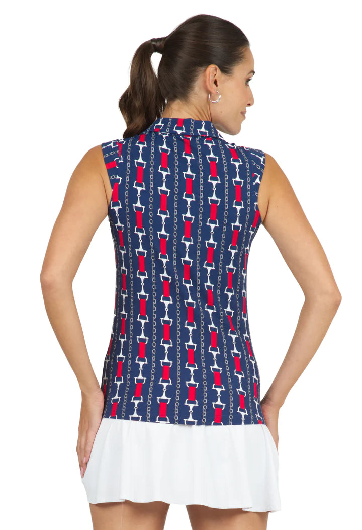 IBKUL Vic Sleeveless Polo