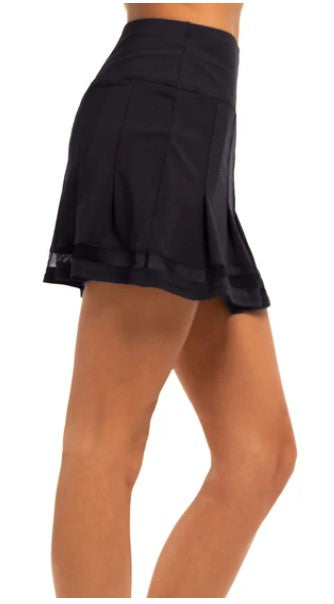 Lucky in Love Berry Buzz Vintage Pleated Skort 15.5"