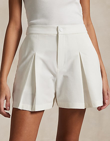 Ralph Lauren RLX POLY STRETCH WIDE LEG PLEATED SHORT