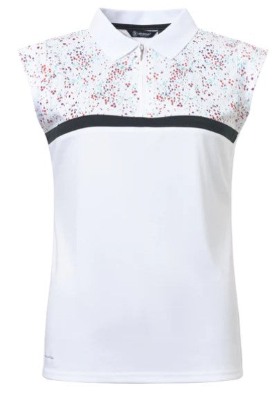 Abacus Juliet Wing Sleeveless Polo Top