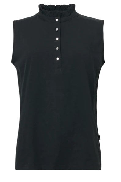 Abacus Mauna Sleeveless Polo Top