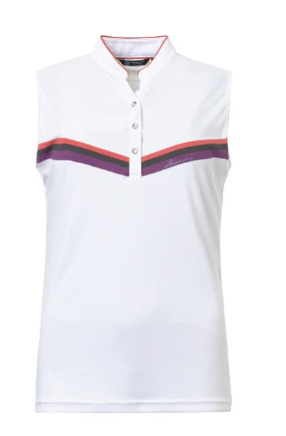 Abacus  Simone Drycool Sleeveless Polo Top