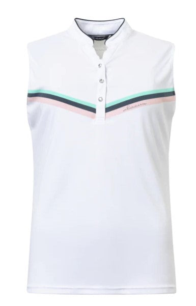 Abacus  Simone Drycool Sleeveless Polo Top