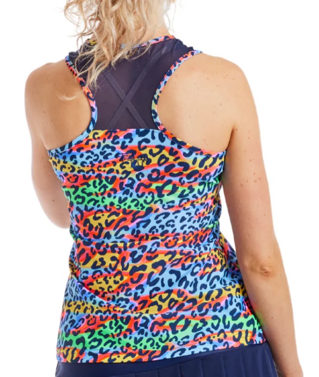 Tzu Tzu Winnie Party Cat Sleeveless Racerback Top