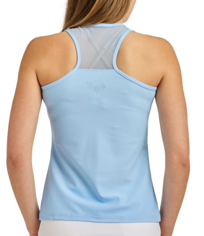 Tzu Tzu Winnie Sleeveless Racerback Solid Top (Multiple Colors)