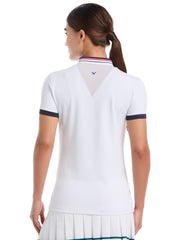 Callaway Apparel Colorblock Cap Sleeve