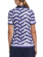 Callaway Apparel Gradient Stripe Short Sleeve