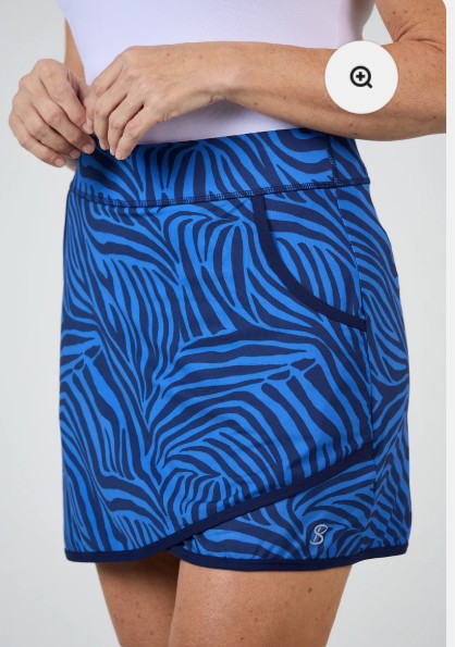 Sofibella Golf Colors Zebra Skort 16"
