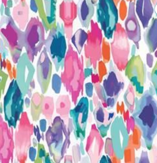 BSkinz Abstract Ikat Golf Skort 18"