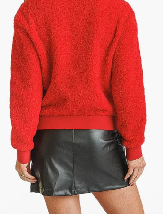 Amy Sport INSPIRED Aurora Skort FAUX LEATHER 16"