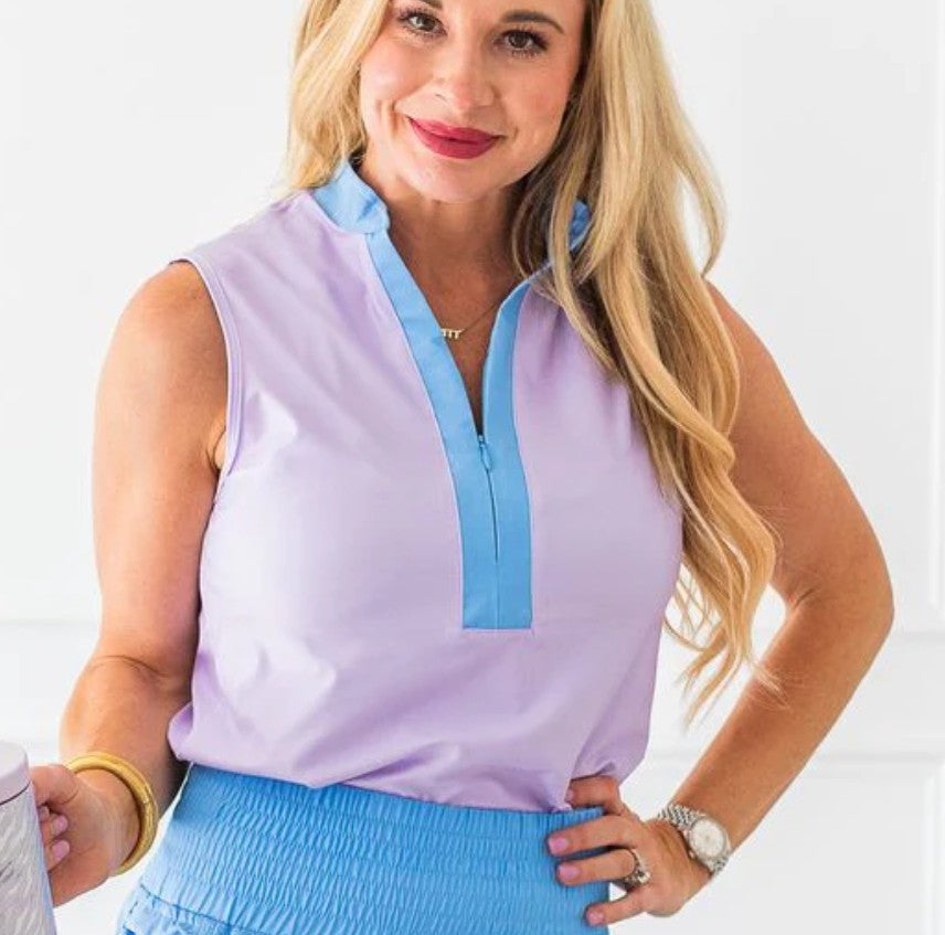 The Bubble Birch Sleeveless Solid Top (Multiple Colors)