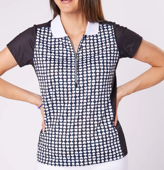 SWING OUT SISTER Jumping Beans Beth Pattern Cap Sleeve