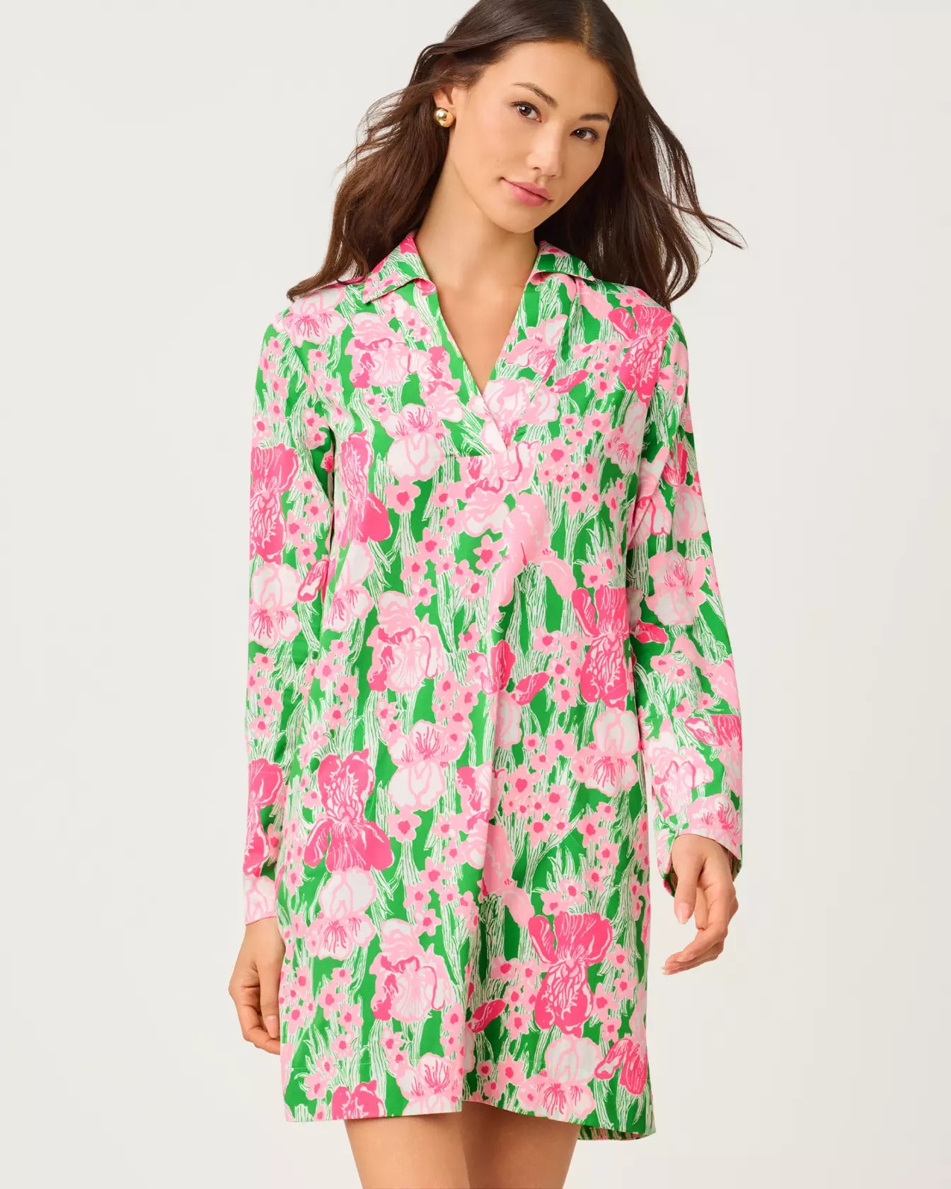 lilly pulitzer green and pink dress Lilly Pulitzer