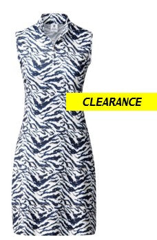 Daily Sports Lens Streamline Art Sleeveless Dress