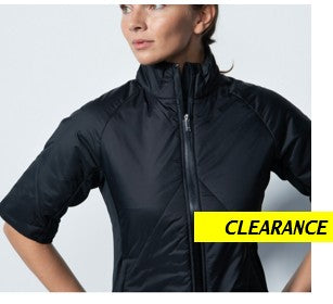 Daily Sports Hamper Caen Lightly Padded Short Sleeve Jacket