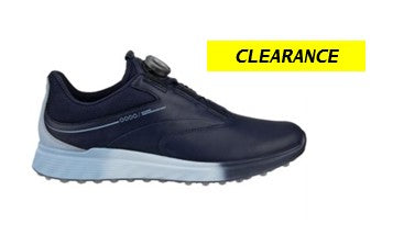 ECCO Women's GOLF S-THREE BOA SHOE in Dusty Blue Air