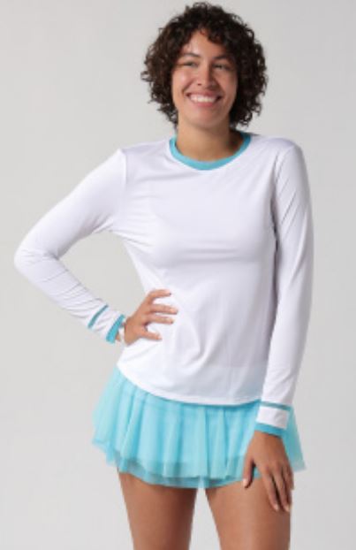 EPC Couture Highlighter Danica Long Sleeve Top (Multiple Colors)