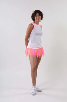 EPC Highlighter Serena Skort Pink and Orange