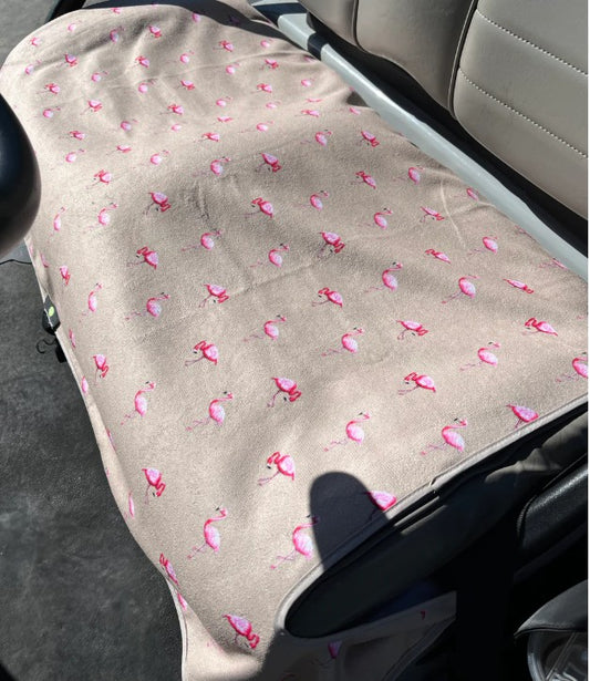 Birdie Balou Flamingo Golf Cart Seat Cover
