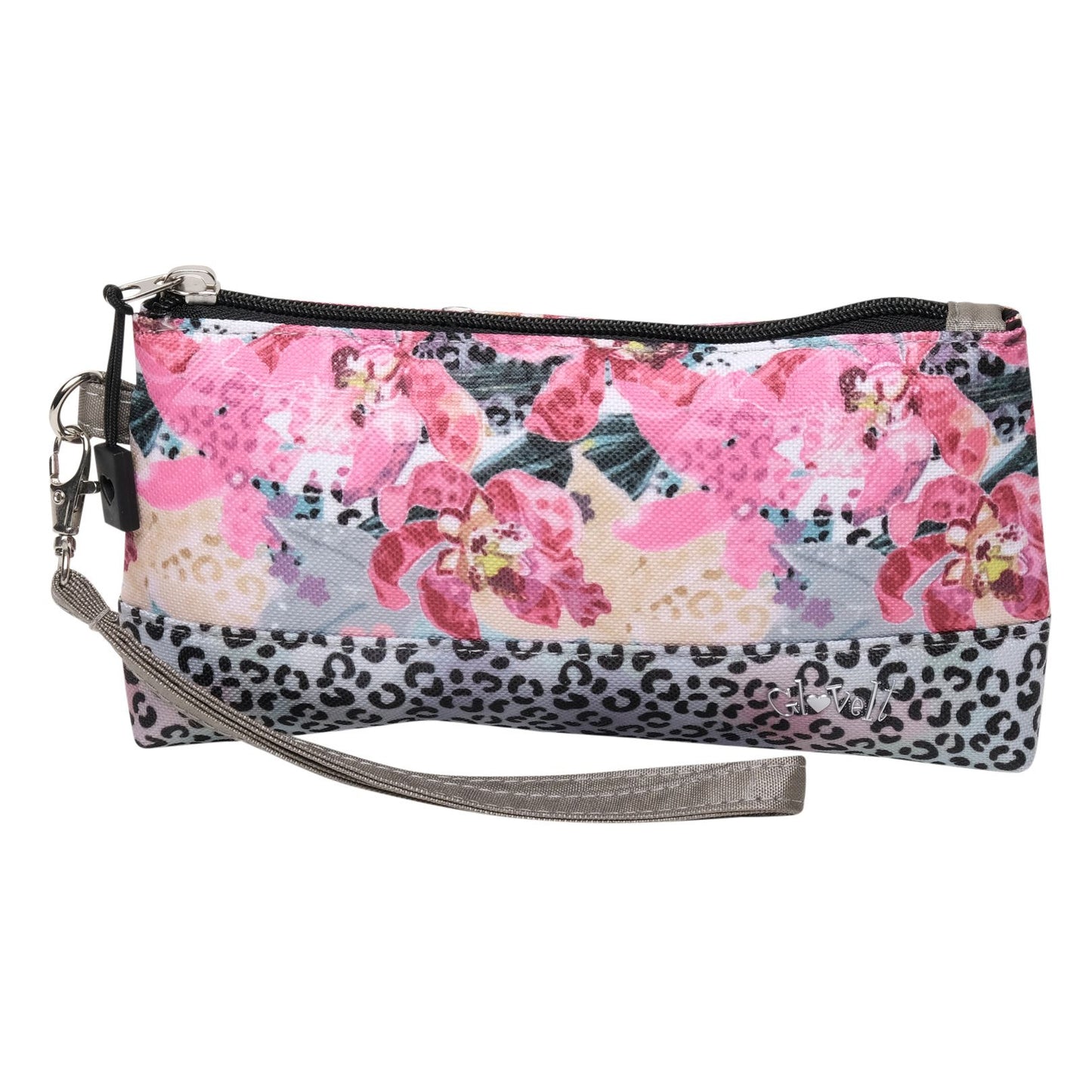 GloveIt Orchid Cheetah Wristlet