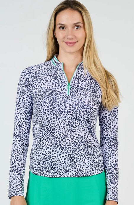 Sofibella GREEN SPIRIT Raglan Long Sleeve Top