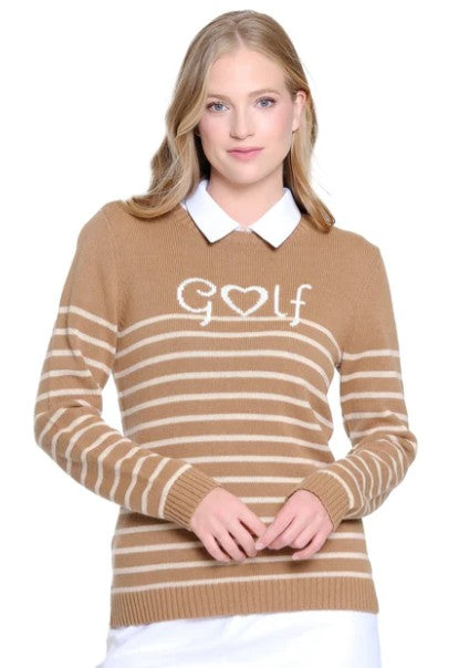 SPORT HALEY I Love Golf Crew Sweater (Multiple Colors)