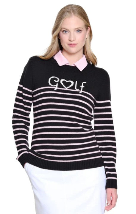 SPORT HALEY I Love Golf Crew Sweater (Multiple Colors)