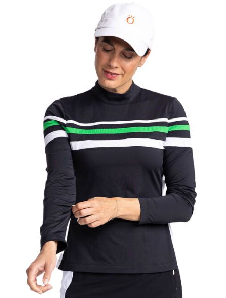 Kinona Kilauea Winter Rules Long Sleeve Top - Black