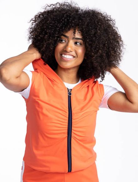 Kinona Kekaha Fall Ball Vest Coral Red