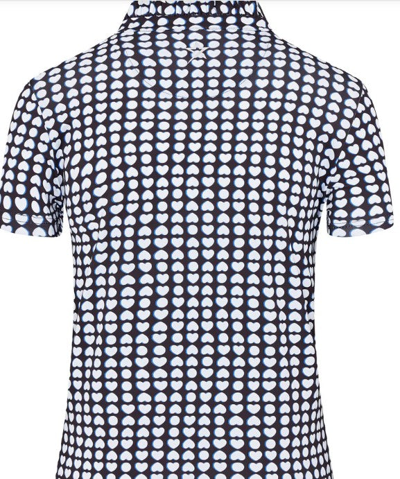 SWING OUT SISTER Jumping Beans Leona Pattern Frill Cap Sleeve