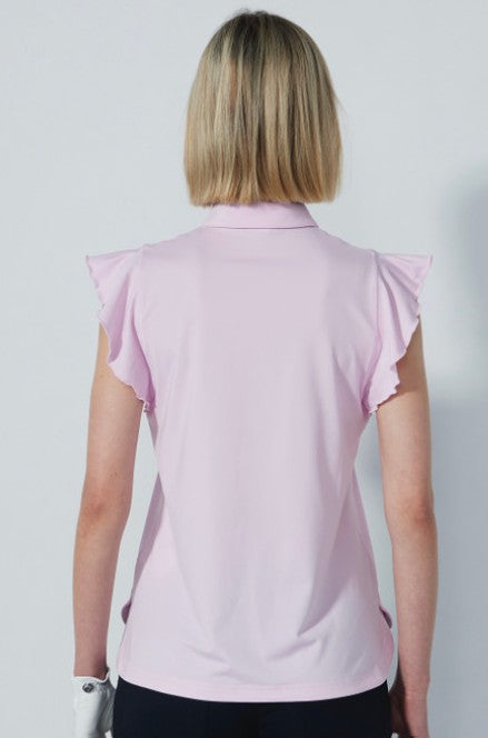 Daily Sports Luxe Frill Sleeveless Polo Shirt (Multiple Colors)
