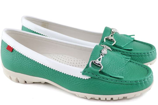 Marc Joseph Lexington 2 Women's Golf Shoes - Emerald Grainy