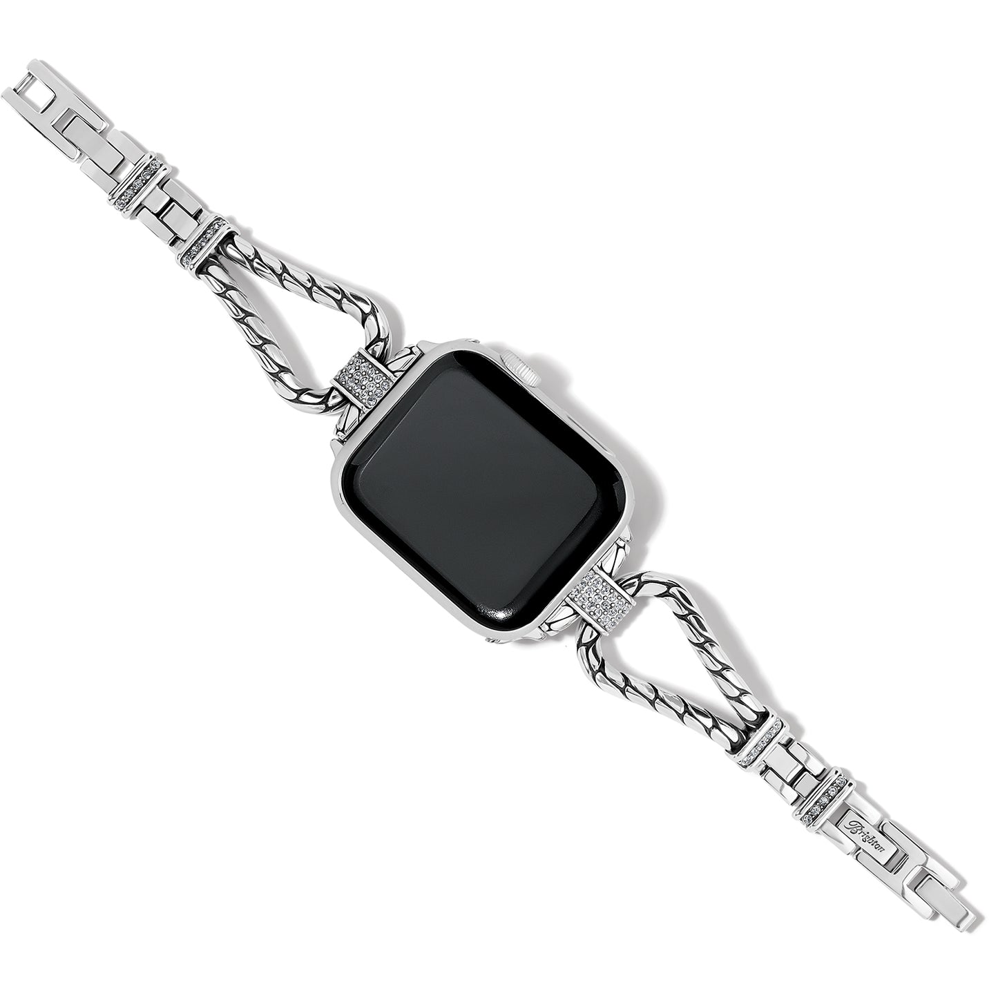 Brighton Meridian Tempo Apple Watch® Band in Silver