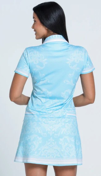 Lucky In Love Short Sleeve Moda Dress 33.5"