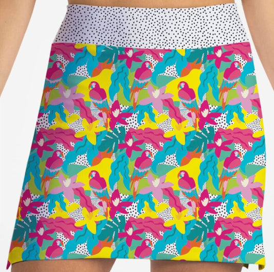 Skort Obsession PARROT CAY LADIES SKORT 17"