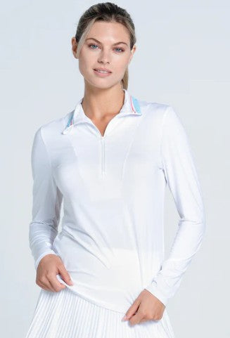 Lucky in Love Retro Revival Long Sleeve Top