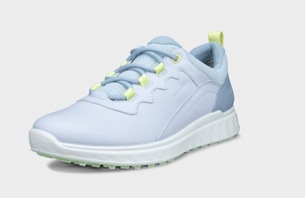 ECCO Women's Golf SHOE S-CASUAL LACE in AIR/DUSTY BLUE