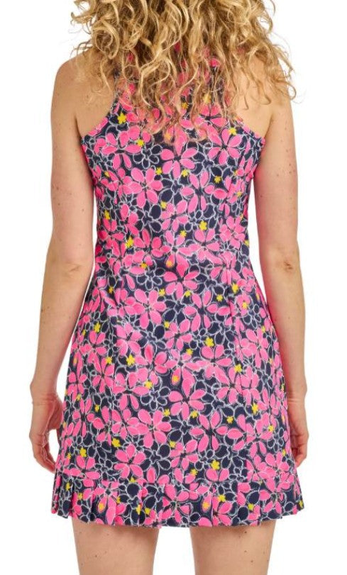 Tzu Tzu LATE BLOOMER Shiloh Racerback Sleeveless Dress