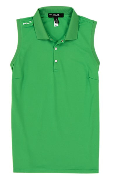 Ralph Lauren RLX SLEEVELESS AIR TECH PIQUE TOURNAMENT POLO (Multiple Colors)